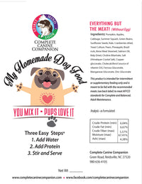 Supplemental Meal Prep- No Animal Protein