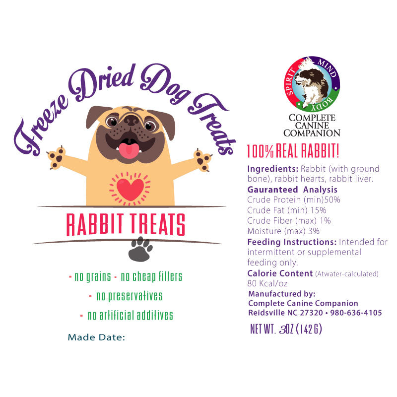 Rabbit - Dog Treats