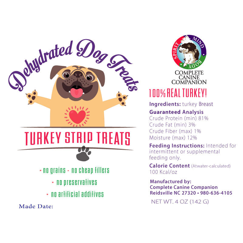 Turkey Strips - Dog Treats